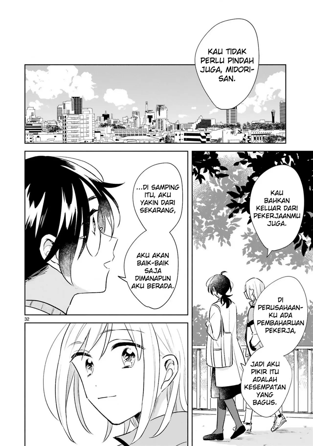 Haru to Midori chapter 15 halaman 32