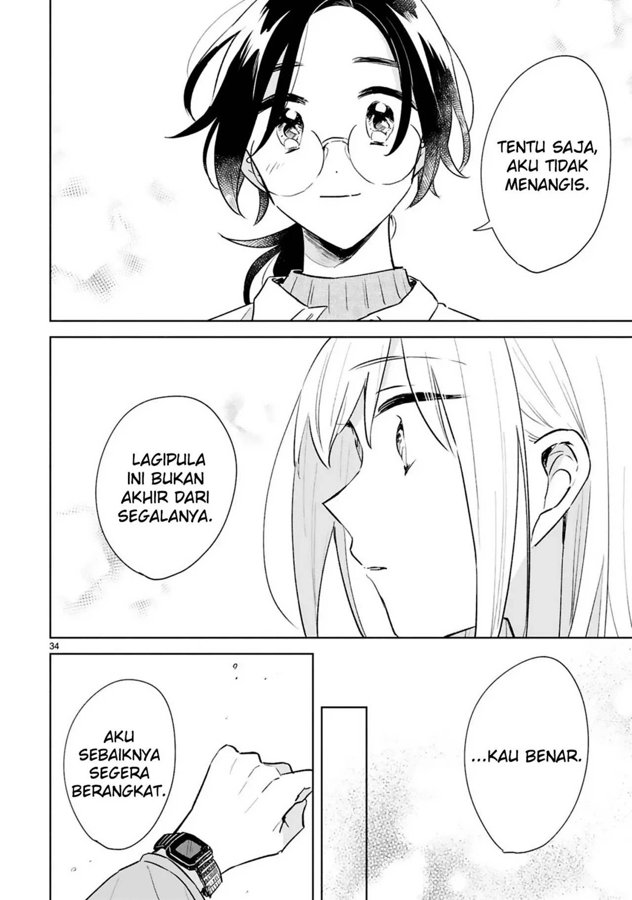 Haru to Midori chapter 15 halaman 34