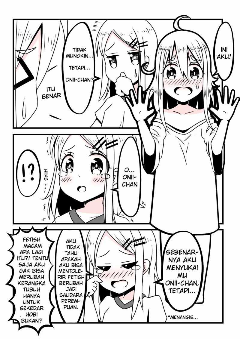 A Story in Which an Older Brother Becomes a Little Sister Chapter 02