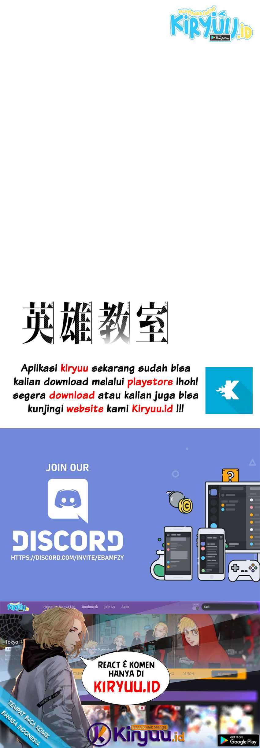 Eiyuu Kyoushitsu Chapter 13