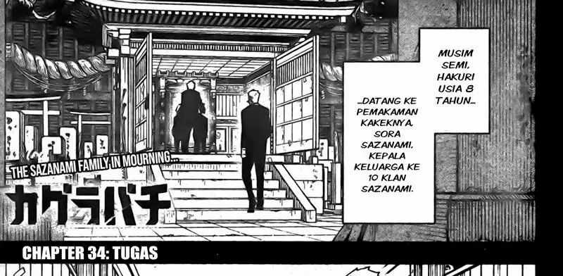 Kagurabachi Chapter 34