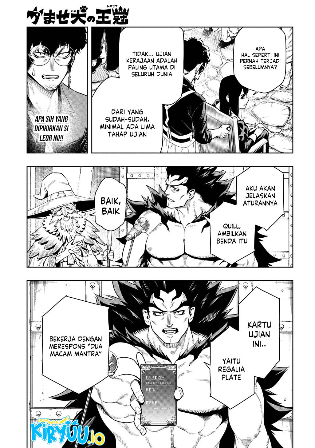 The Regalia of the Underdog Chapter 10
