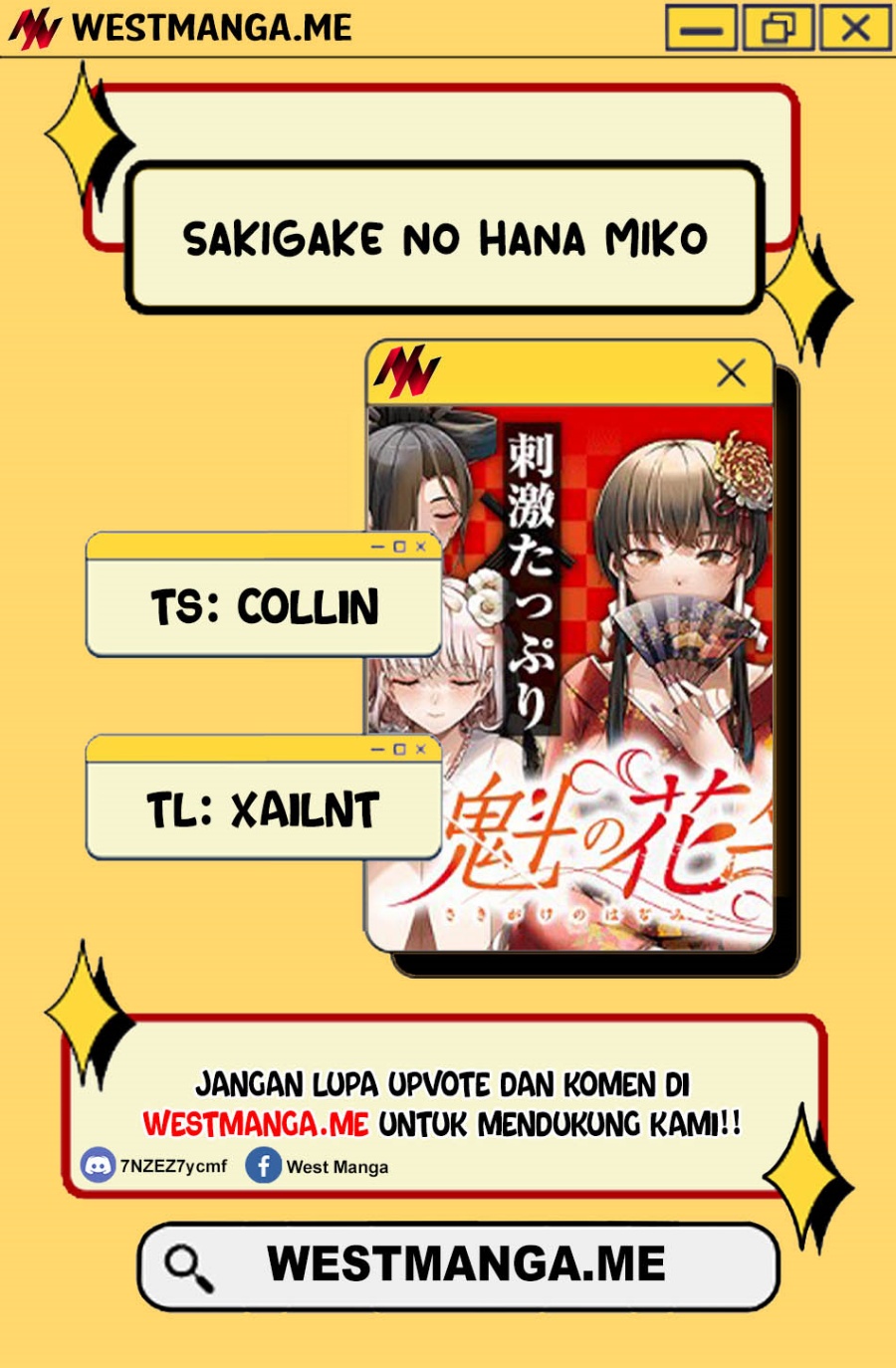 Sakigake no Hana Miko Chapter 45