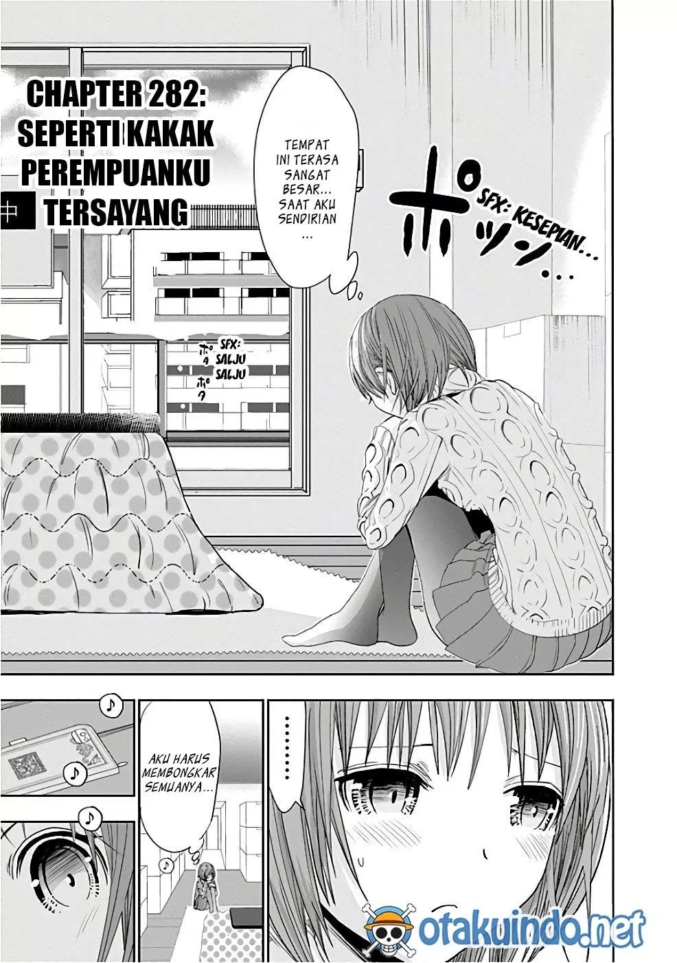 Minamoto-kun no Monogatari Chapter 282 page 1