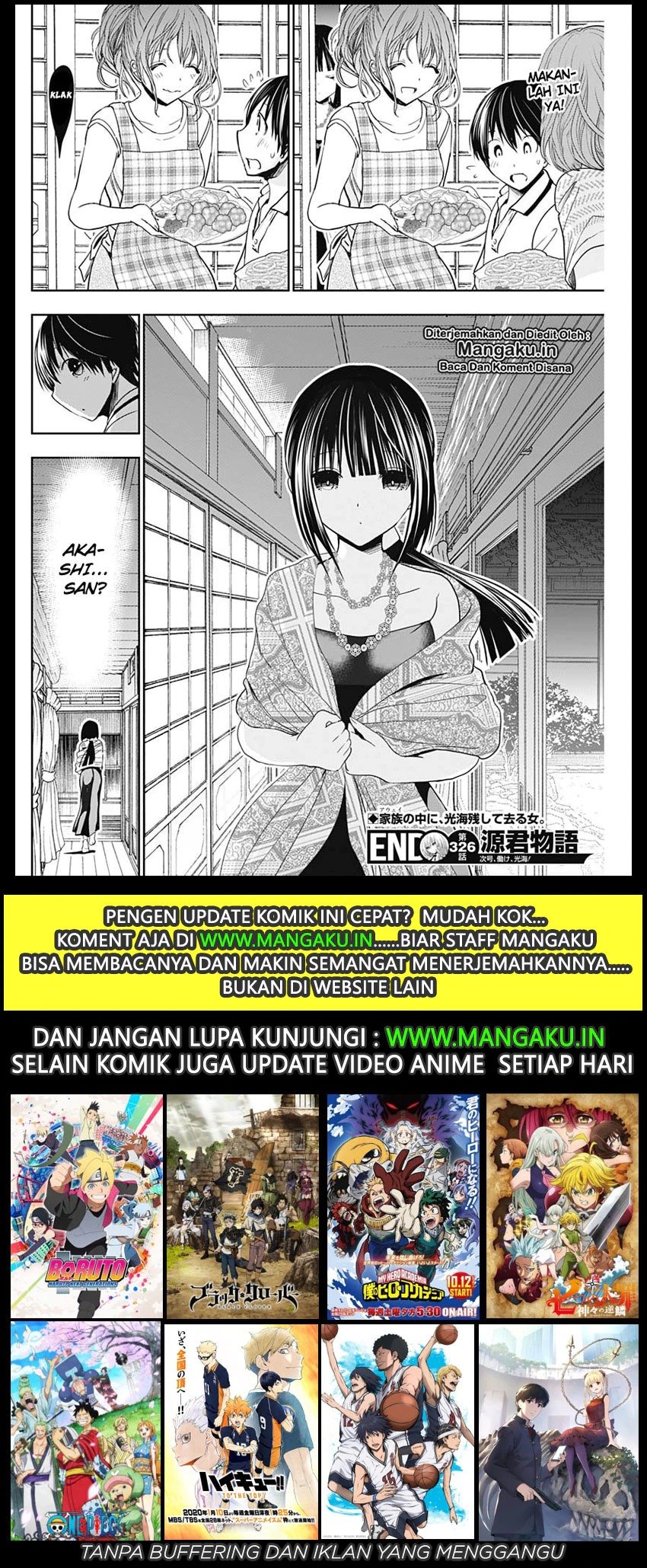 Minamoto-kun no Monogatari Chapter 326 page 8