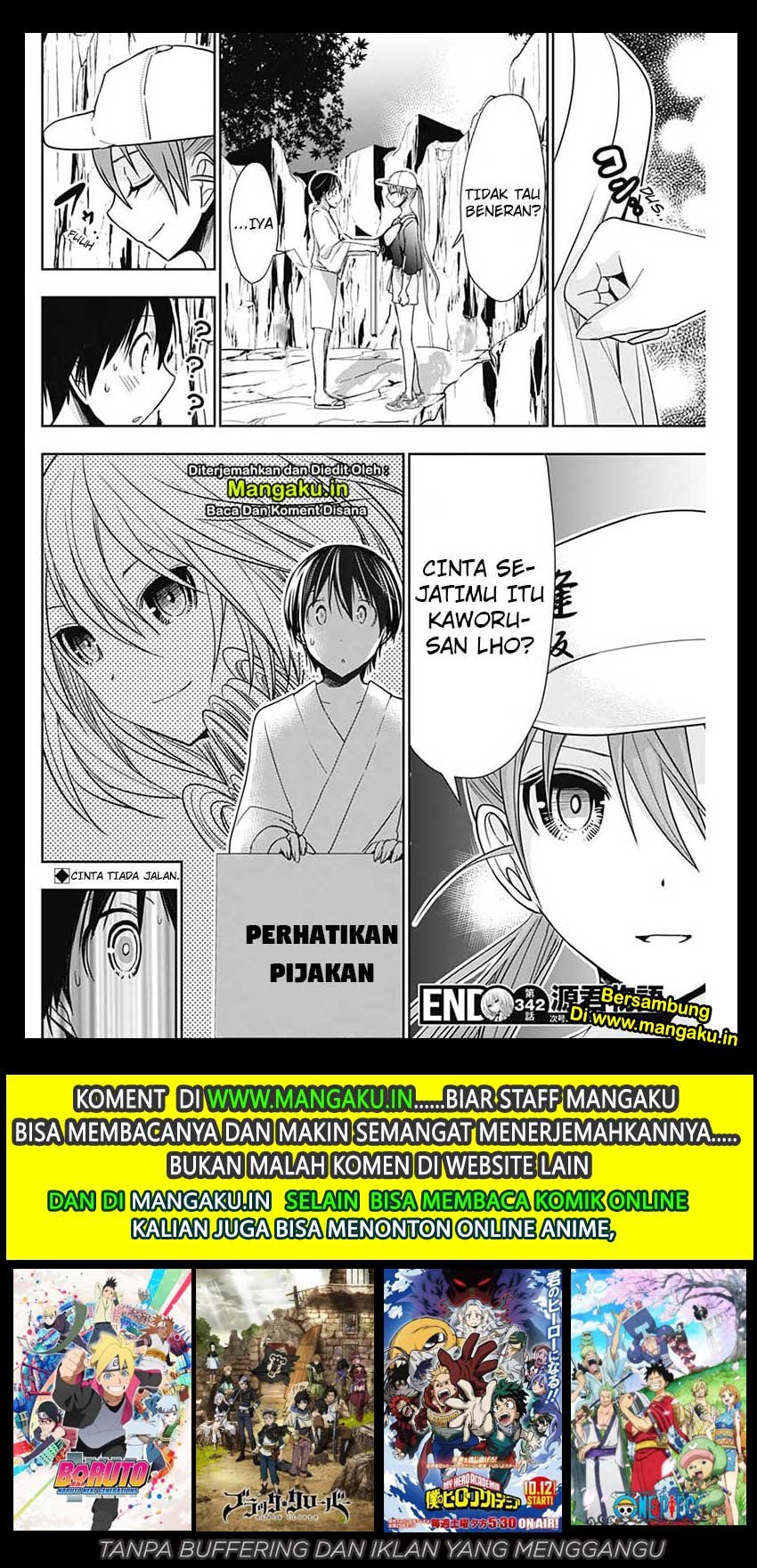 Minamoto-kun no Monogatari Chapter 342 page 9