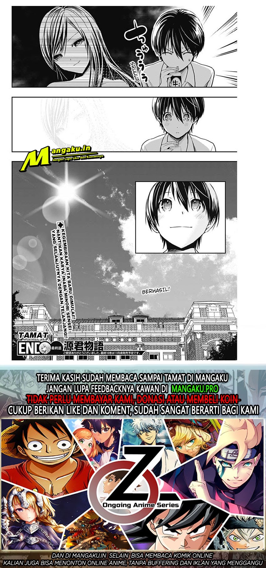 Minamoto-kun no Monogatari Chapter 358 page 9