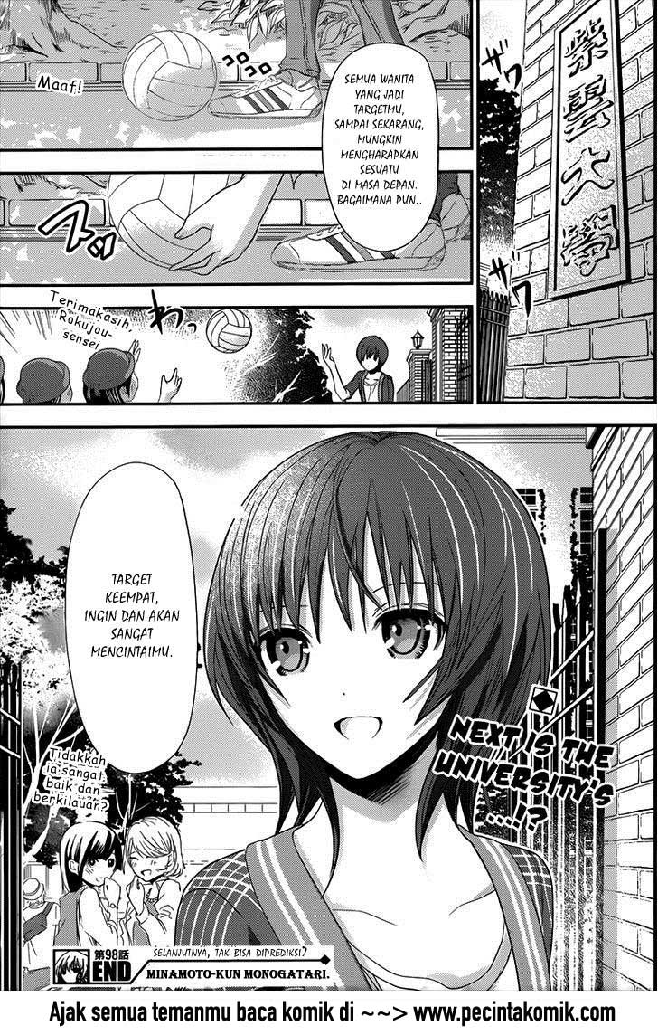 Minamoto-kun no Monogatari Chapter 98 page 9