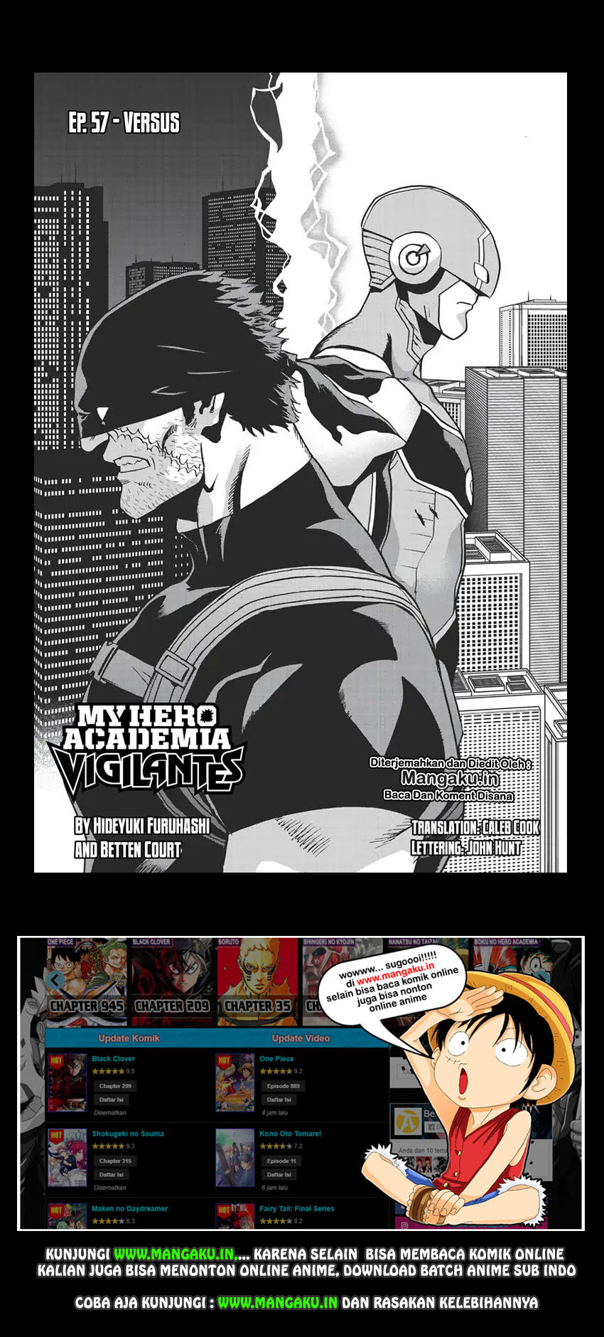 Vigilante: Boku no Hero Academia Illegals Chapter 57