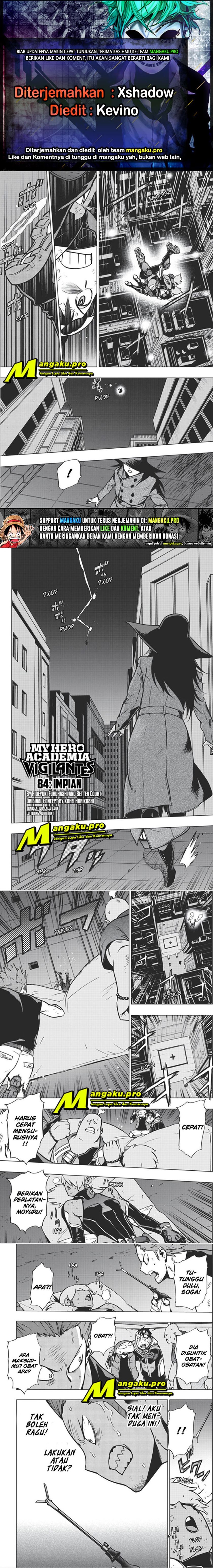 Vigilante: Boku no Hero Academia Illegals Chapter 84