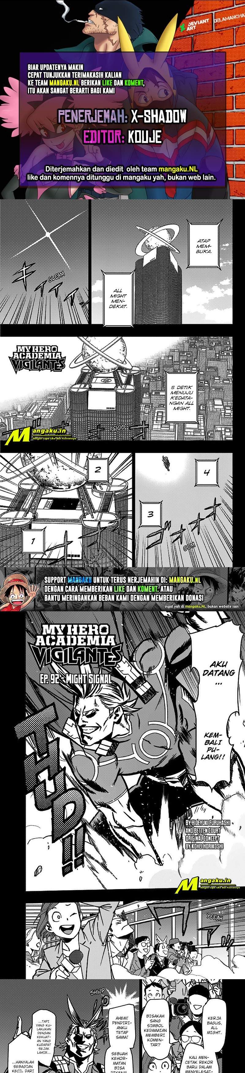 Vigilante: Boku no Hero Academia Illegals Chapter 92