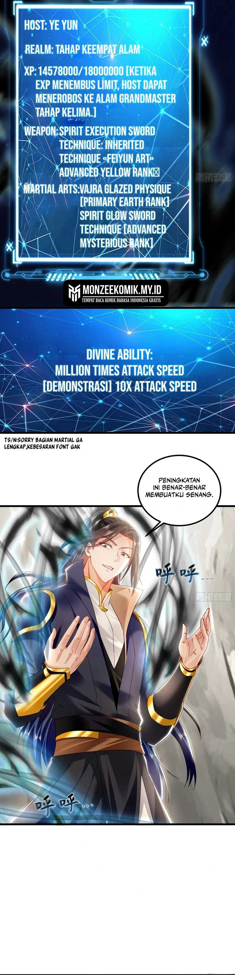 1 Million Times Attack Speed Chapter 34