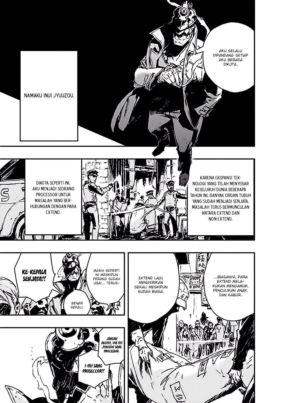 No Guns Life Chapter 01