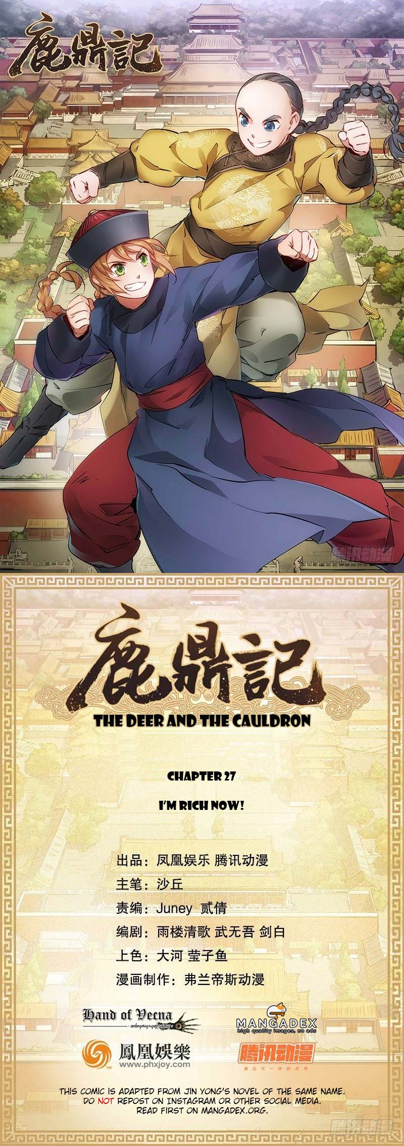 The Deer and the Cauldron Chapter 27