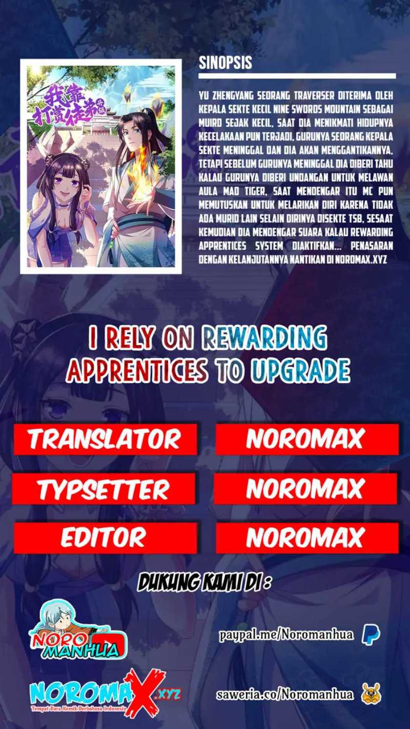 I Rely On Rewarding Apprentices To Upgrade Chapter 18
