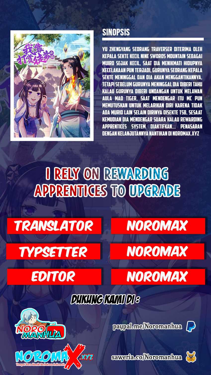 I Rely On Rewarding Apprentices To Upgrade Chapter 24