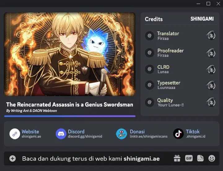 The Reincarnated Assassin Is a Genius Swordsman Chapter 61