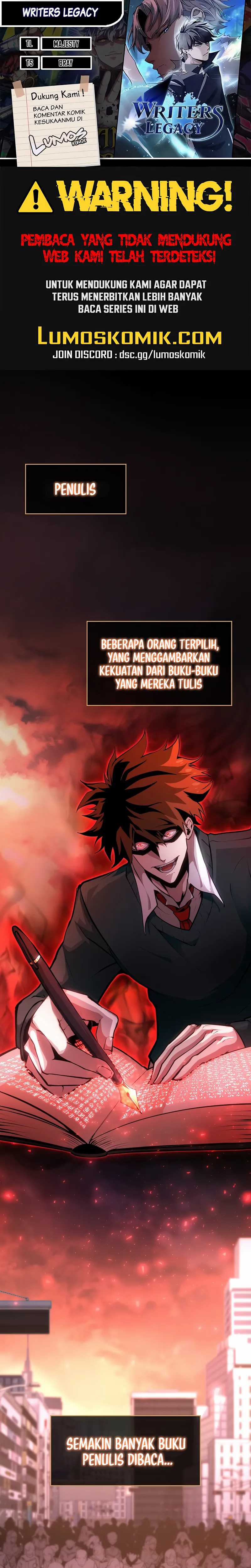 Writers Legacy Chapter 01