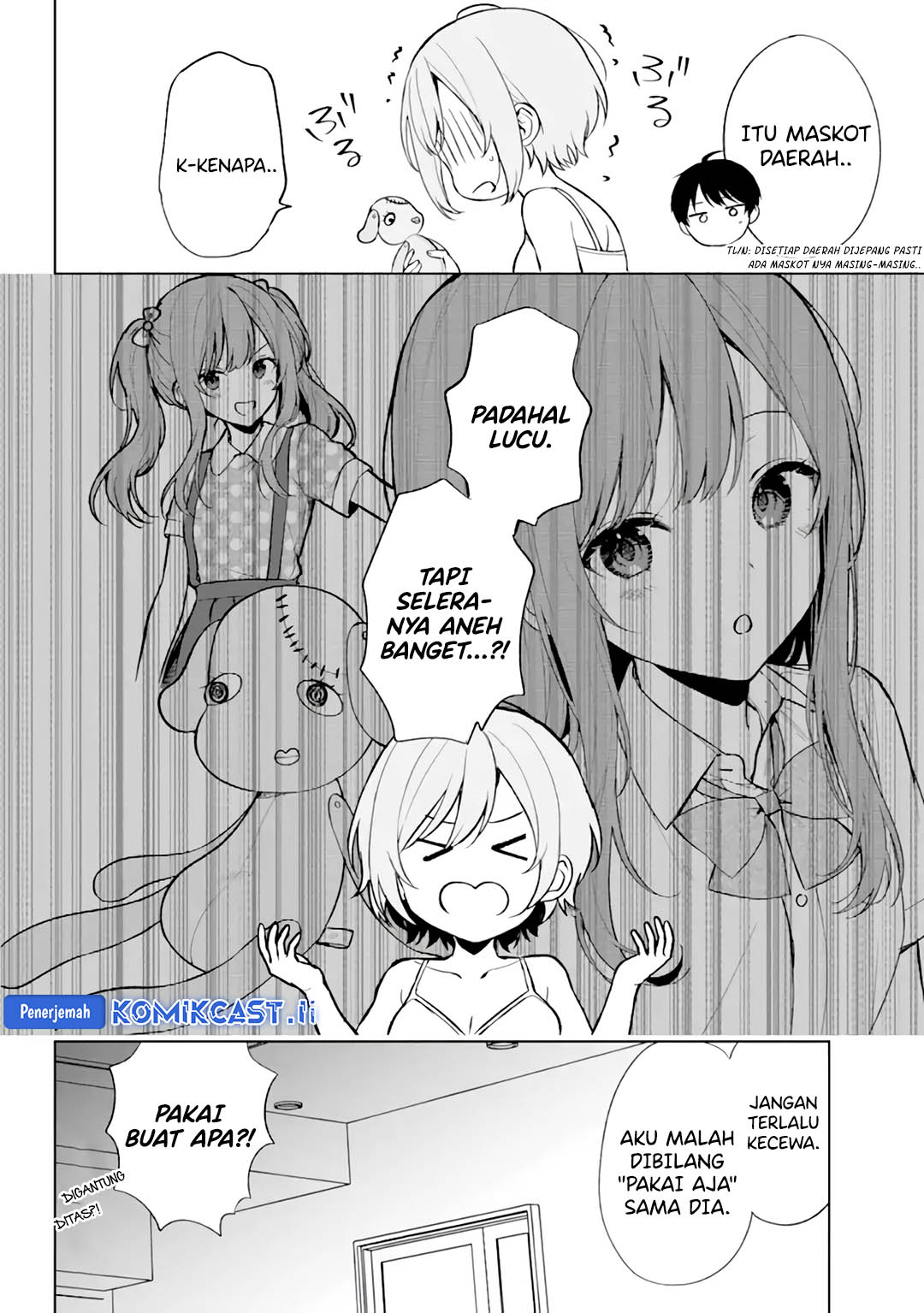 Chikan Saresou ni Natteiru S-kyuu Bishoujo wo Tasuketara Tonari no Seki no Osanajimi datta Chapter 65