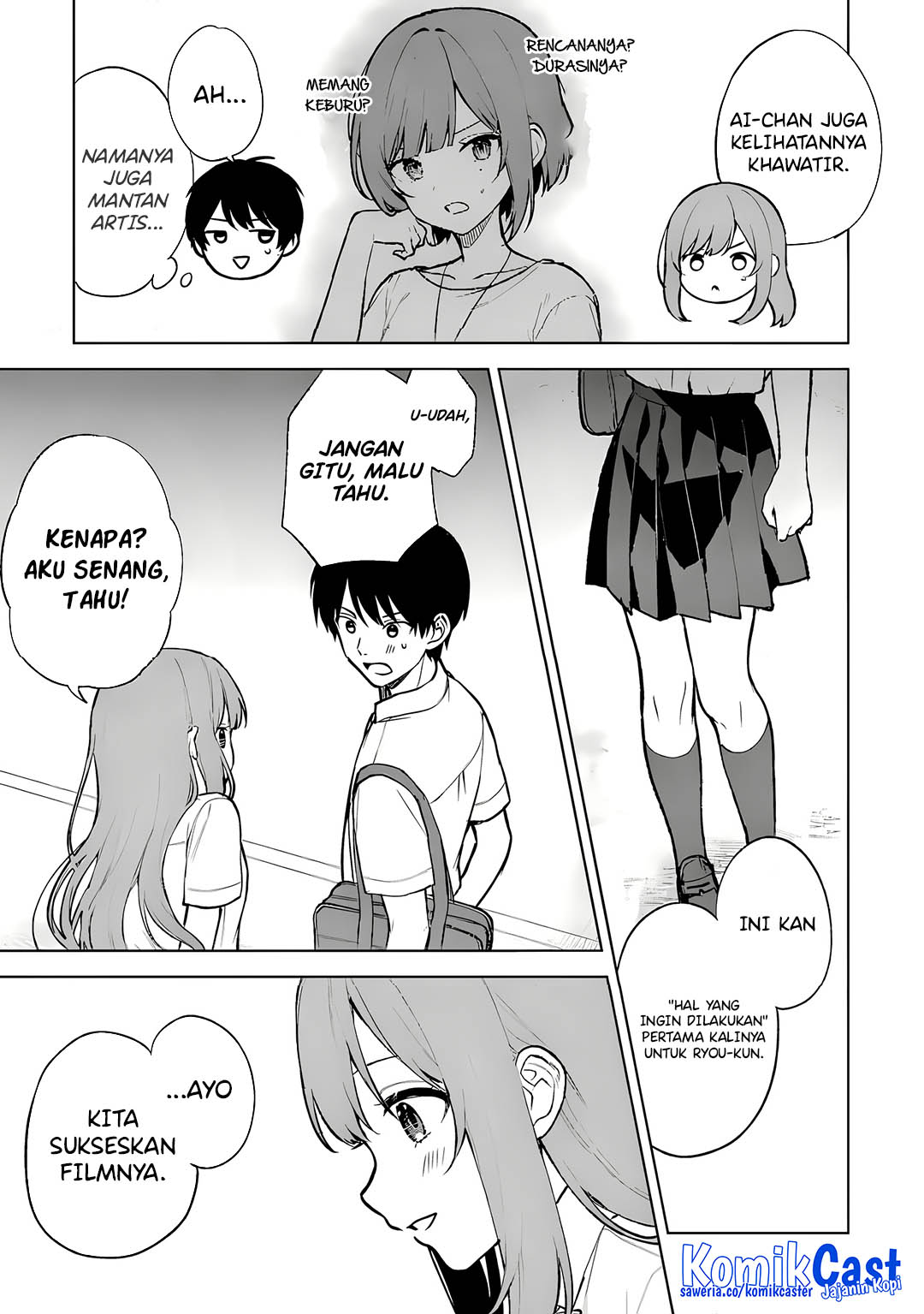 Chikan Saresou ni Natteiru S-kyuu Bishoujo wo Tasuketara Tonari no Seki no Osanajimi datta Chapter 69