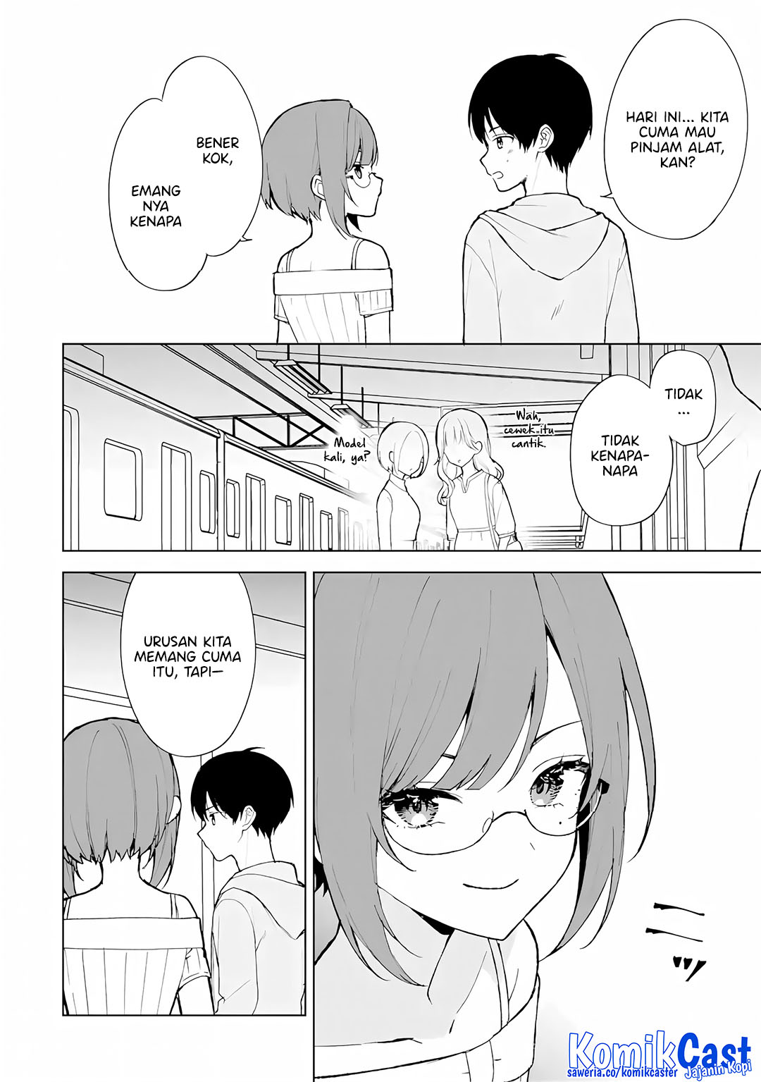 Chikan Saresou ni Natteiru S-kyuu Bishoujo wo Tasuketara Tonari no Seki no Osanajimi datta Chapter 74