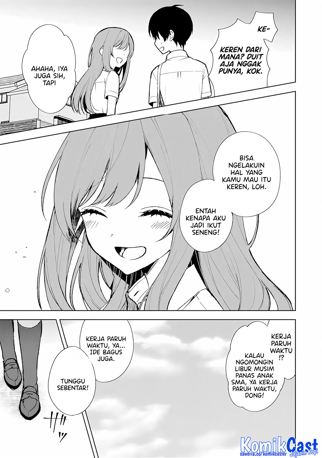 Chikan Saresou ni Natteiru S-kyuu Bishoujo wo Tasuketara Tonari no Seki no Osanajimi datta Chapter 74