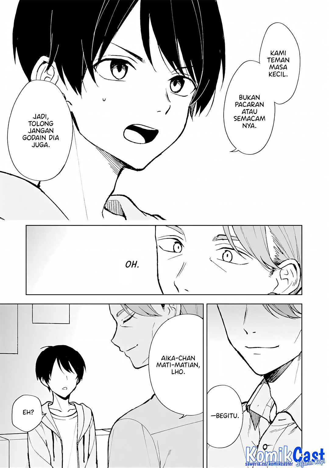 Chikan Saresou ni Natteiru S-kyuu Bishoujo wo Tasuketara Tonari no Seki no Osanajimi datta Chapter 75