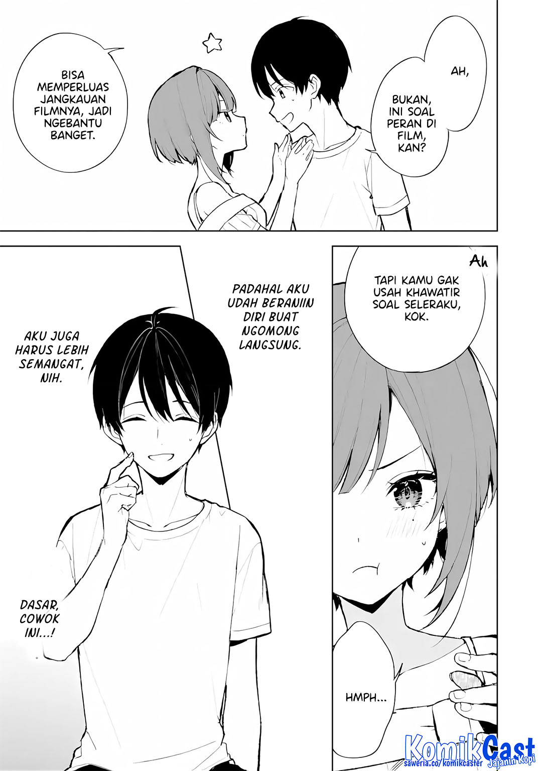 Chikan Saresou ni Natteiru S-kyuu Bishoujo wo Tasuketara Tonari no Seki no Osanajimi datta Chapter 76