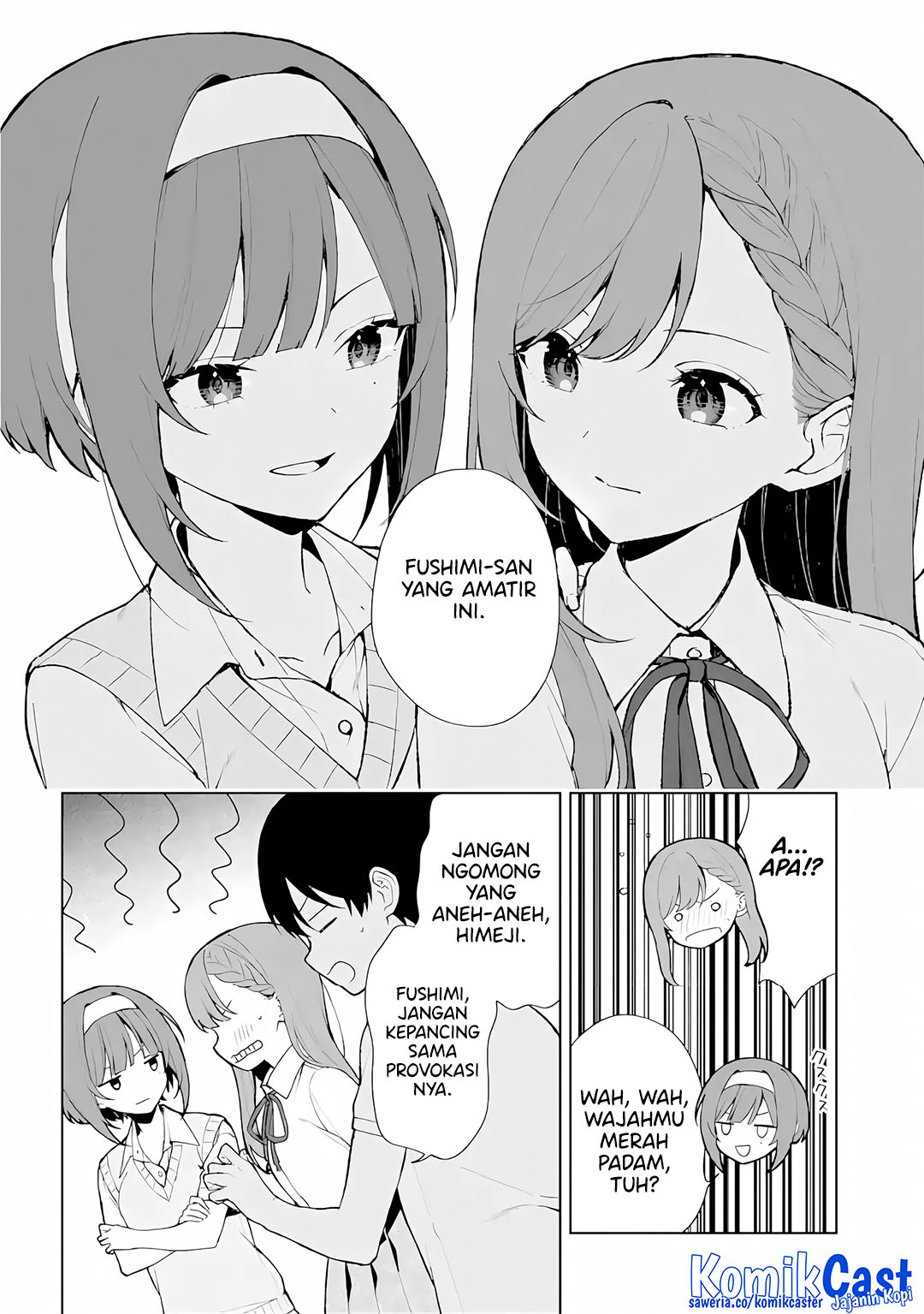 Chikan Saresou ni Natteiru S-kyuu Bishoujo wo Tasuketara Tonari no Seki no Osanajimi datta Chapter 77