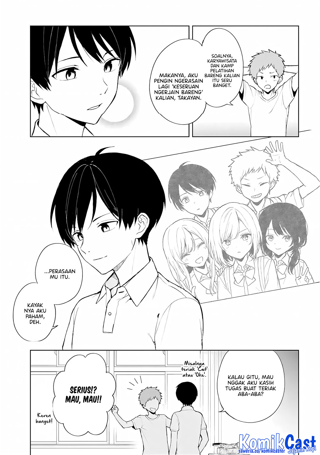 Chikan Saresou ni Natteiru S-kyuu Bishoujo wo Tasuketara Tonari no Seki no Osanajimi datta Chapter 77