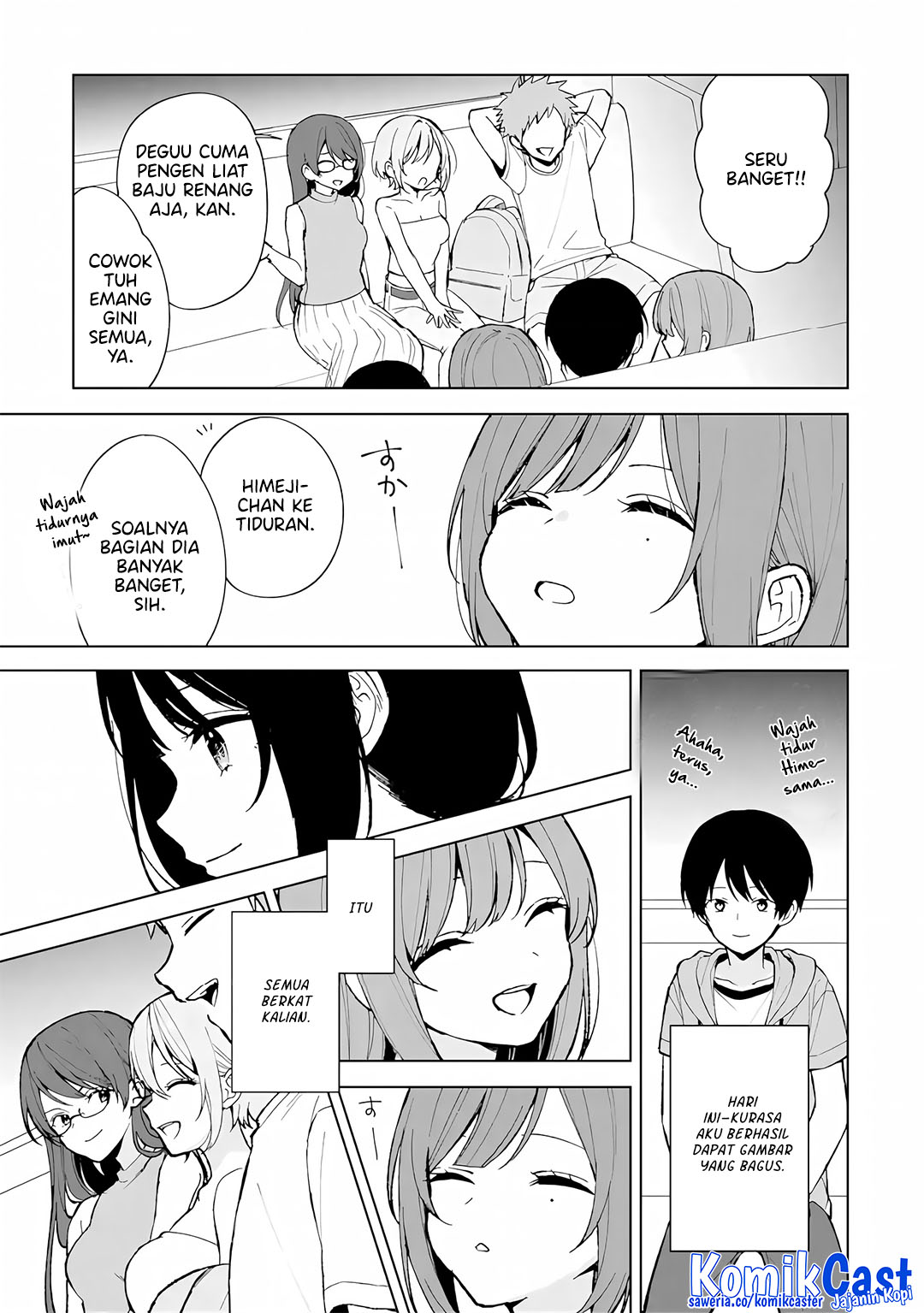 Chikan Saresou ni Natteiru S-kyuu Bishoujo wo Tasuketara Tonari no Seki no Osanajimi datta Chapter 79