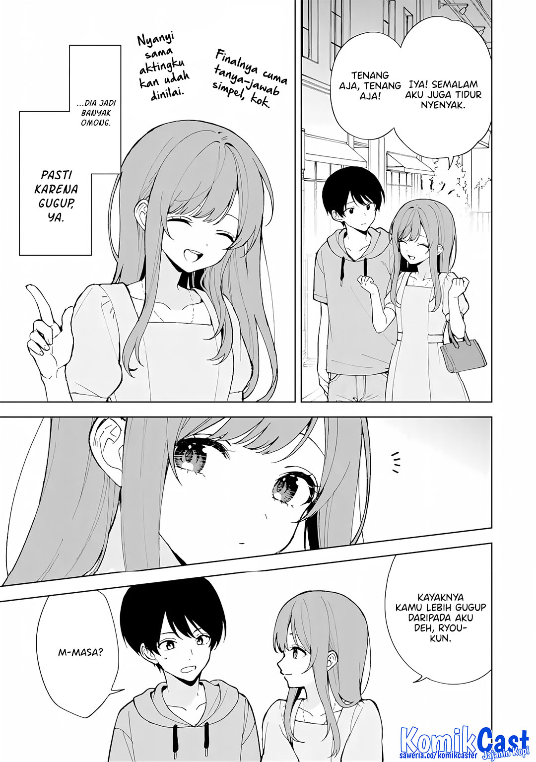 Chikan Saresou ni Natteiru S-kyuu Bishoujo wo Tasuketara Tonari no Seki no Osanajimi datta Chapter 80
