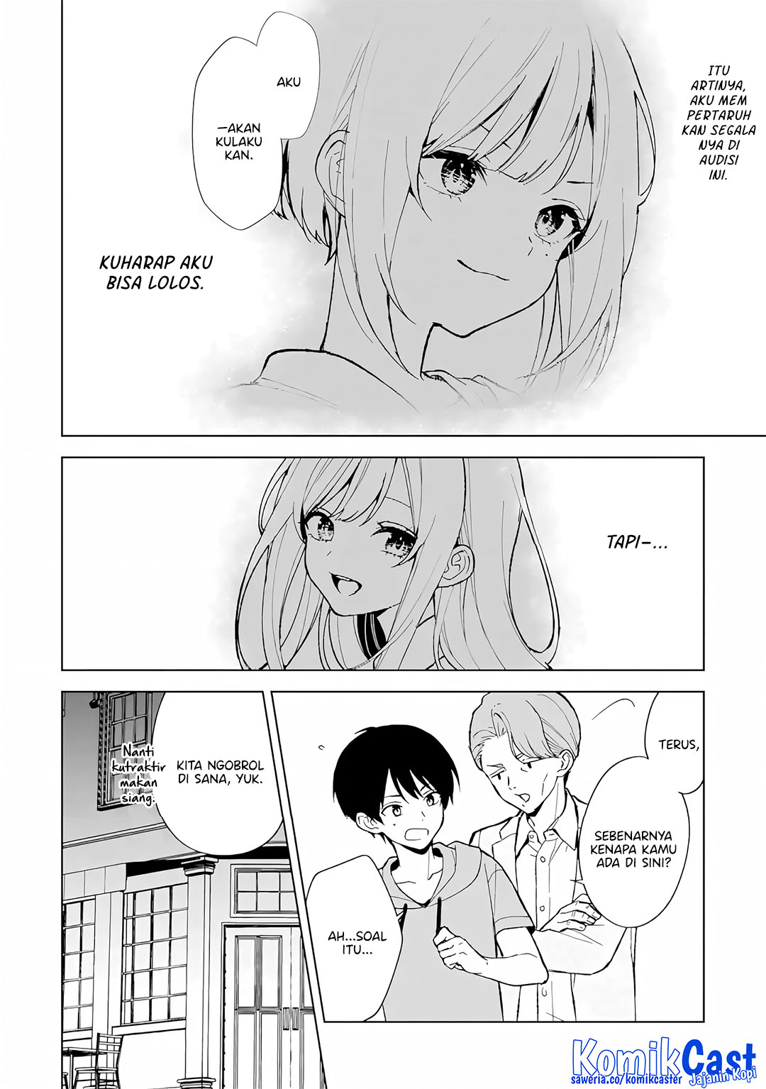 Chikan Saresou ni Natteiru S-kyuu Bishoujo wo Tasuketara Tonari no Seki no Osanajimi datta Chapter 80