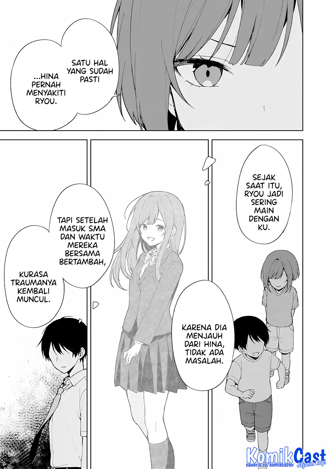 Chikan Saresou ni Natteiru S-kyuu Bishoujo wo Tasuketara Tonari no Seki no Osanajimi datta Chapter 84