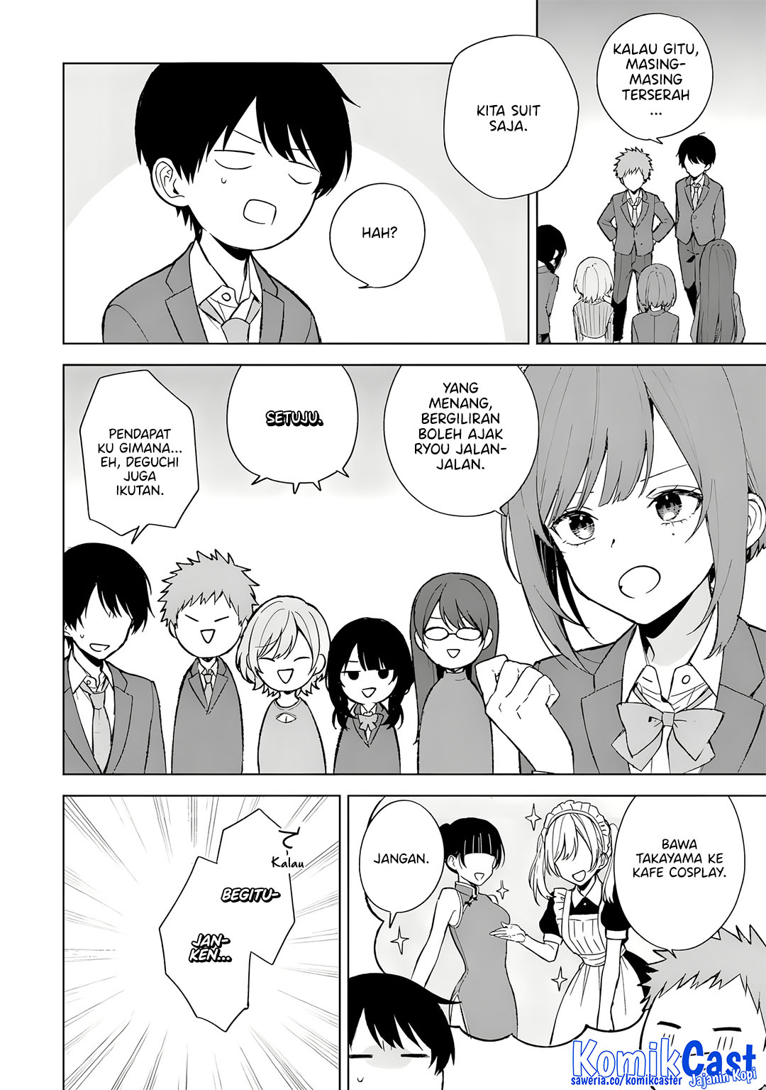 Chikan Saresou ni Natteiru S-kyuu Bishoujo wo Tasuketara Tonari no Seki no Osanajimi datta Chapter 88