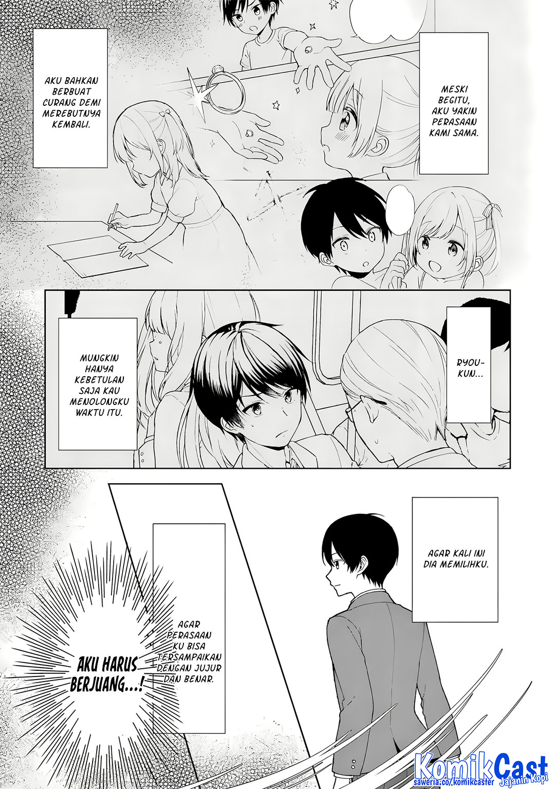Chikan Saresou ni Natteiru S-kyuu Bishoujo wo Tasuketara Tonari no Seki no Osanajimi datta Chapter 89