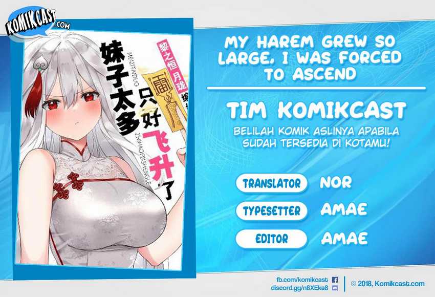 My Harem Grew So Large, I Was Forced to Ascend Chapter 55