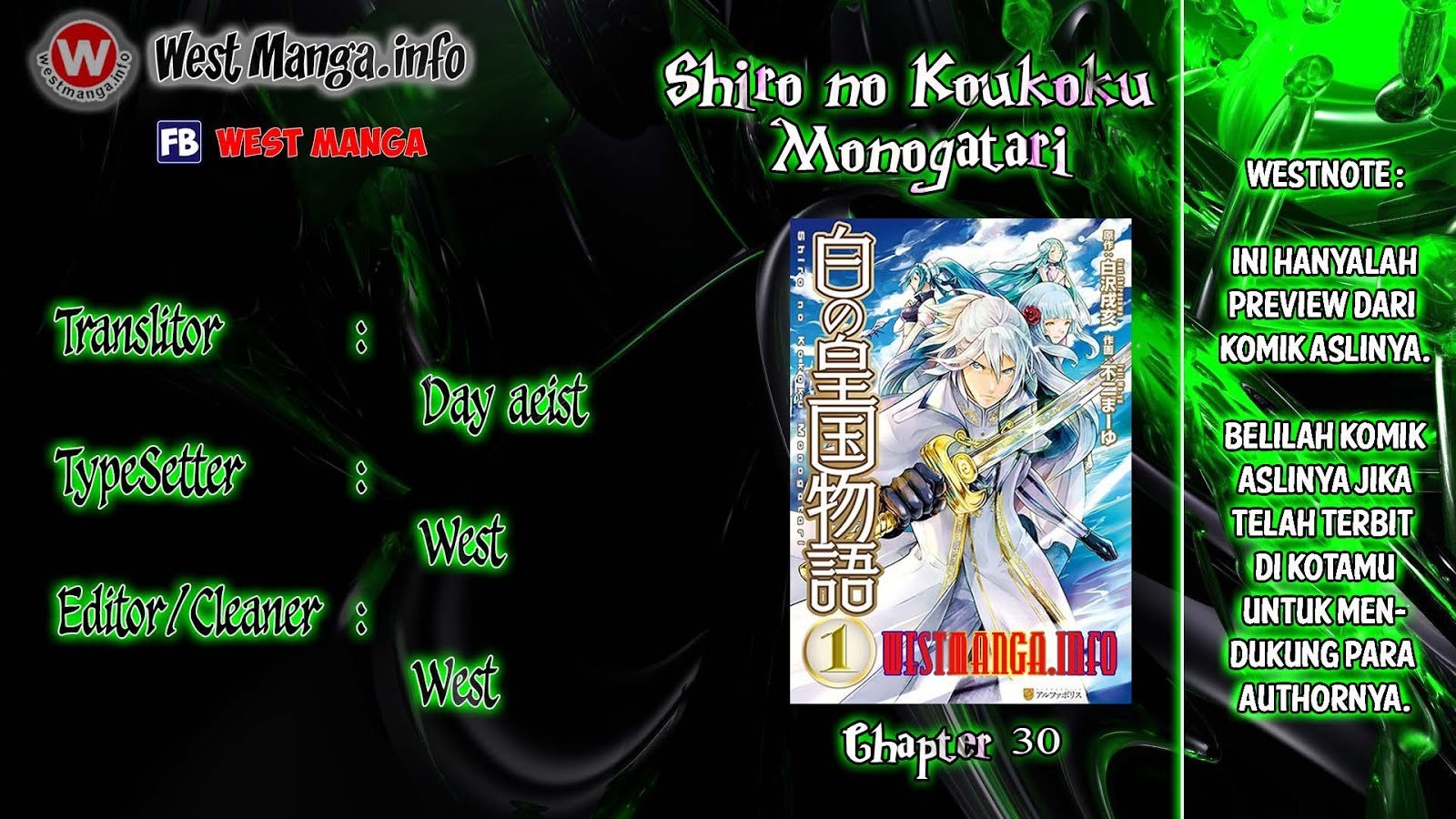 Shiro no Koukoku Monogatari Chapter 30