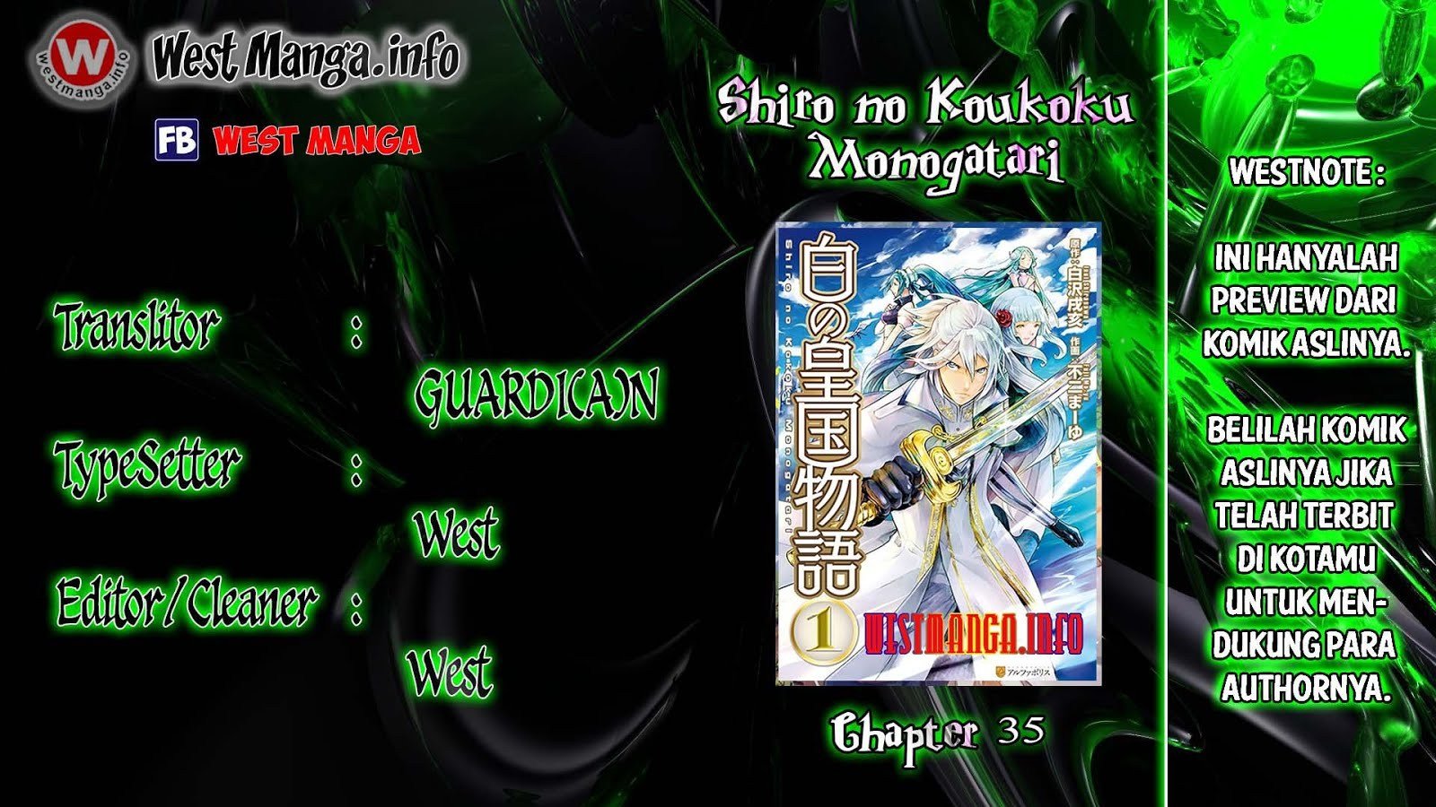 Shiro no Koukoku Monogatari Chapter 35