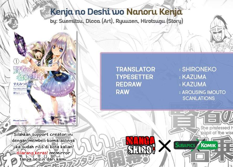 Kenja no Deshi wo Nanoru Kenja Chapter 02