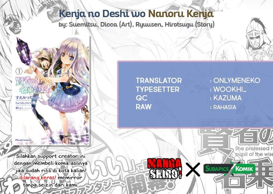 Kenja no Deshi wo Nanoru Kenja Chapter 07