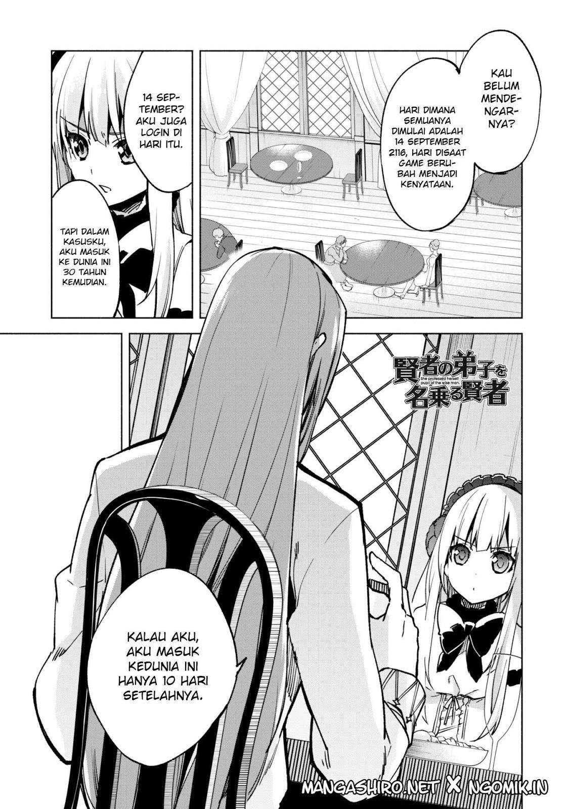 Kenja no Deshi wo Nanoru Kenja Chapter 22