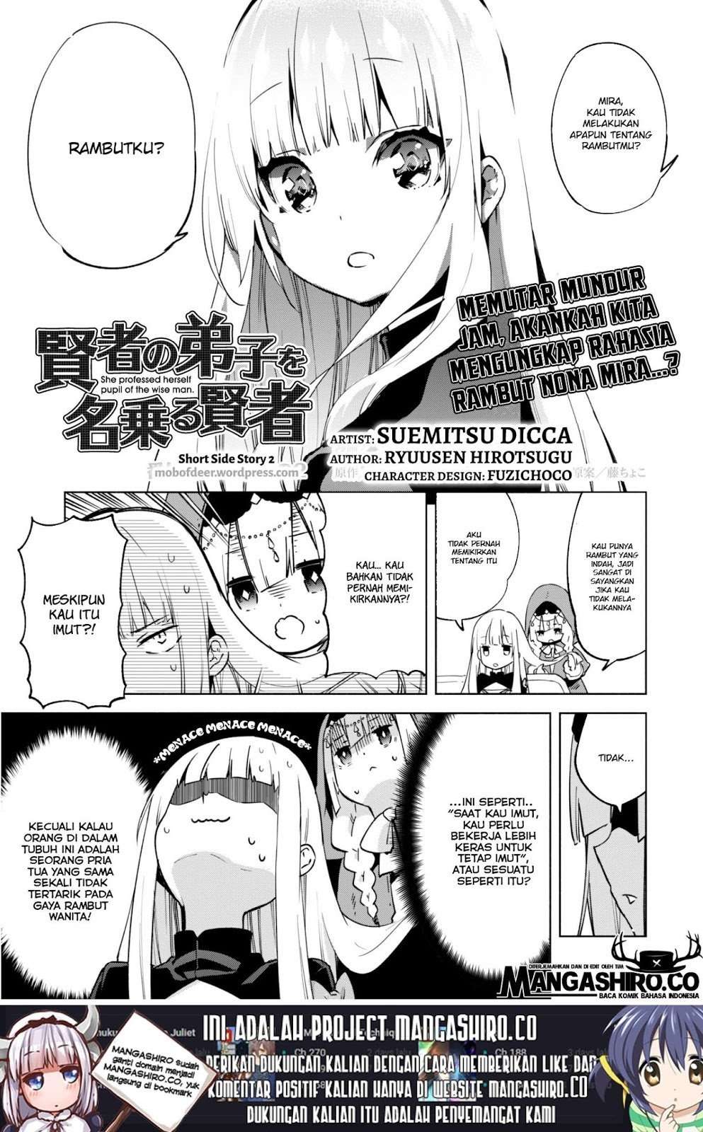 Kenja no Deshi wo Nanoru Kenja Chapter 32