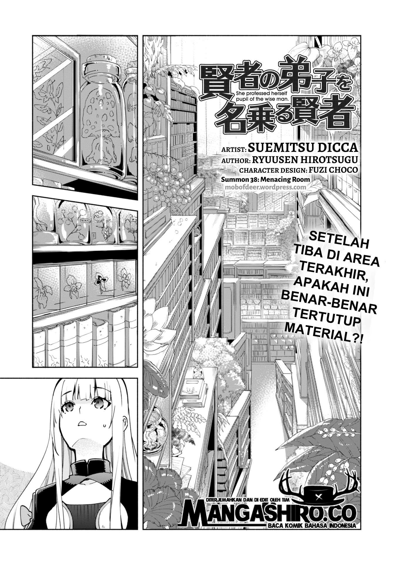 Kenja no Deshi wo Nanoru Kenja Chapter 38