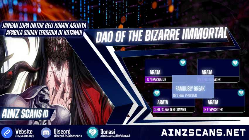 Dao of the Bizarre Immortal Chapter 31