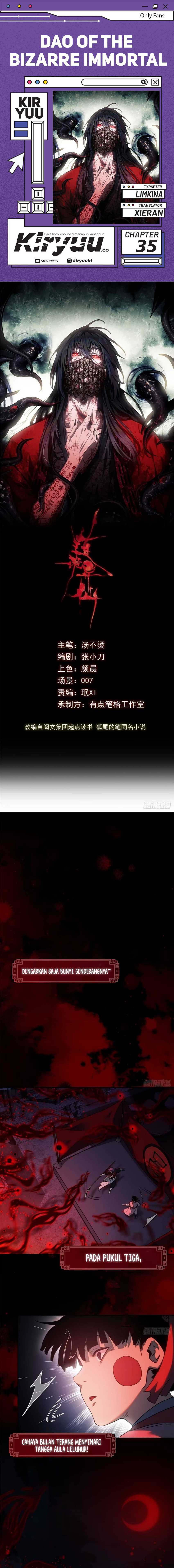 Dao of the Bizarre Immortal Chapter 35