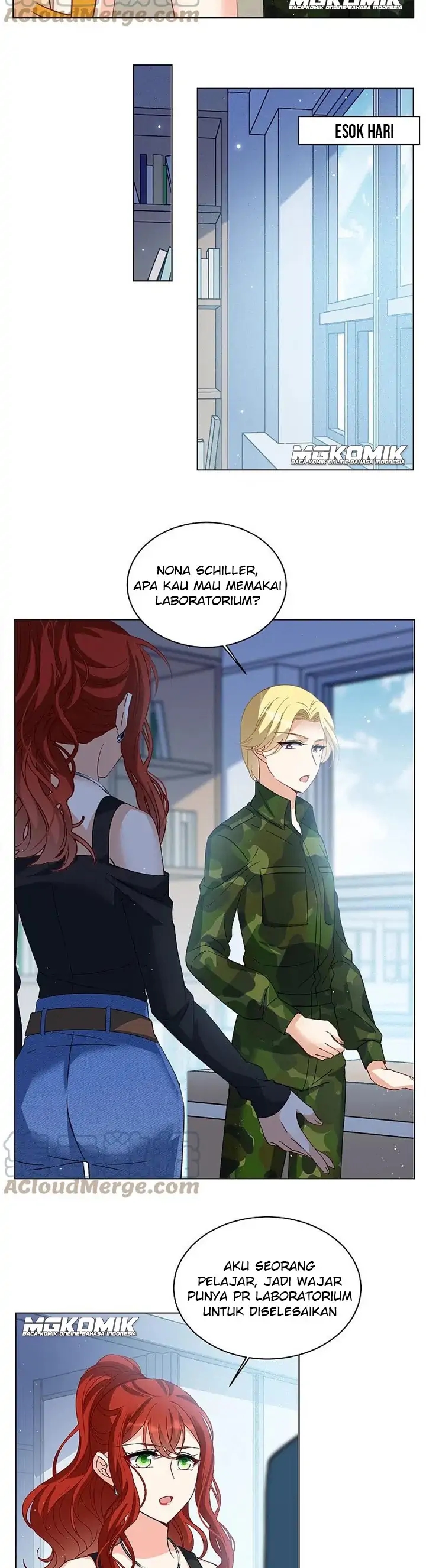 She Is Coming, Please Get Down! Chapter 61.2 page 7