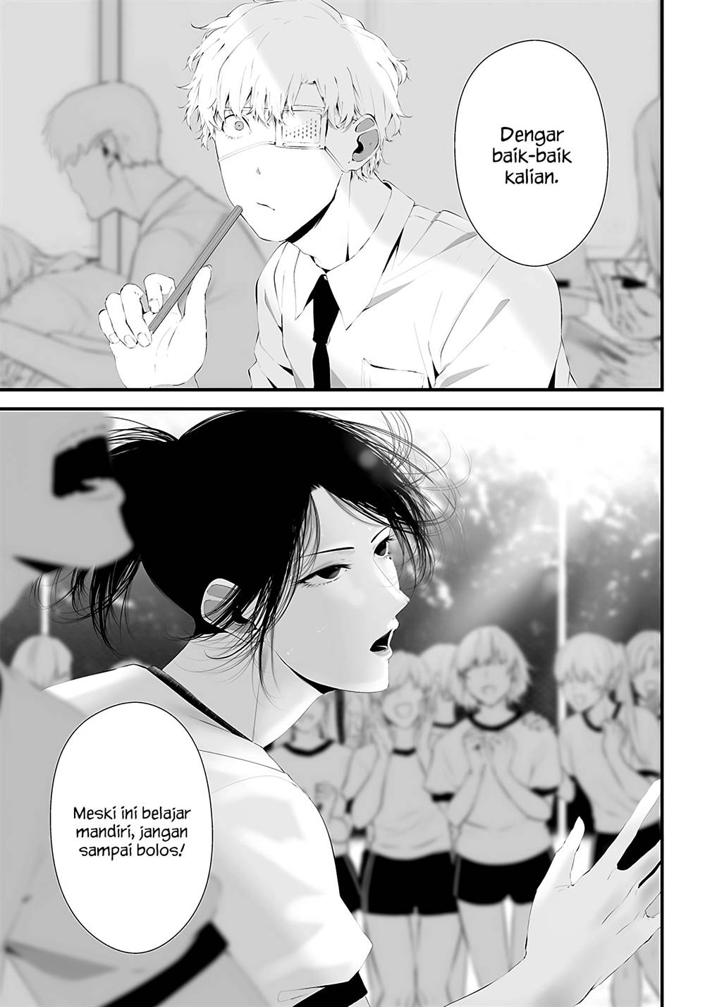 Tsurenai Hodo Aokute Azatoi Kurai ni Akai Chapter 35