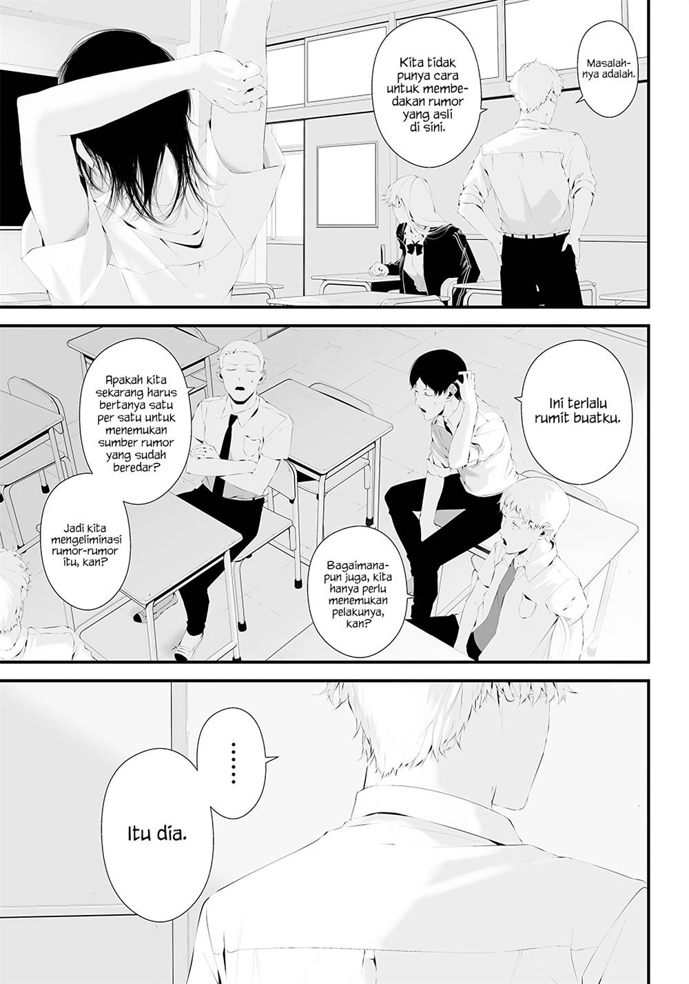 Tsurenai Hodo Aokute Azatoi Kurai ni Akai Chapter 36