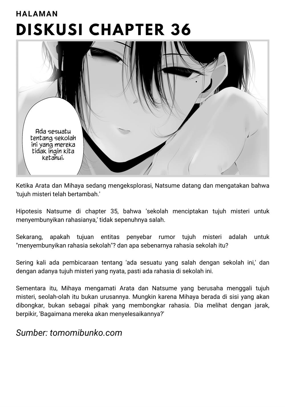 Tsurenai Hodo Aokute Azatoi Kurai ni Akai Chapter 36